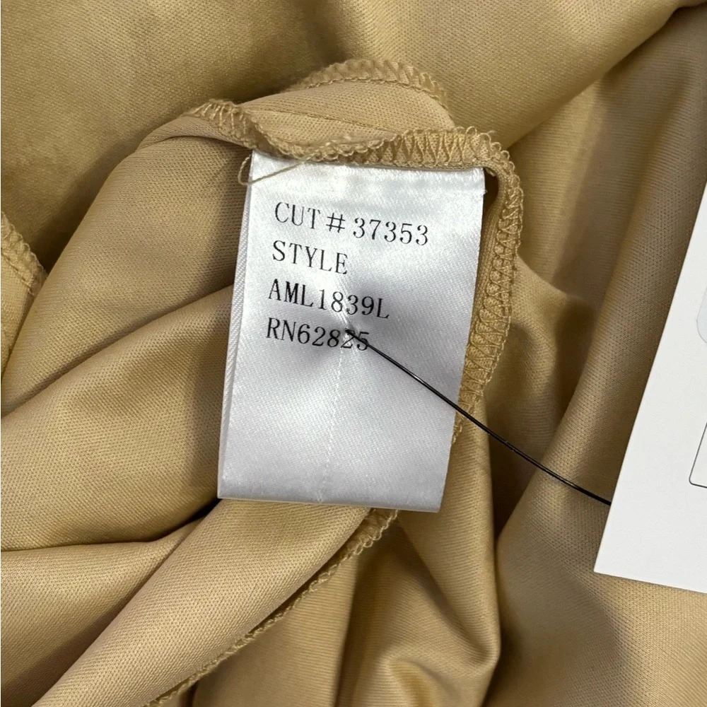 Tadashi Shoji Silver Nude Gown - Picture 6 of 10